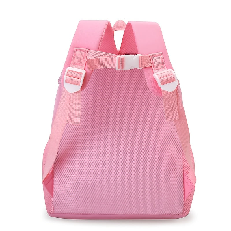 Kids Unicorn Princess Backpack Waterproof Lightweight Foldable School Bag for Ages 3-6