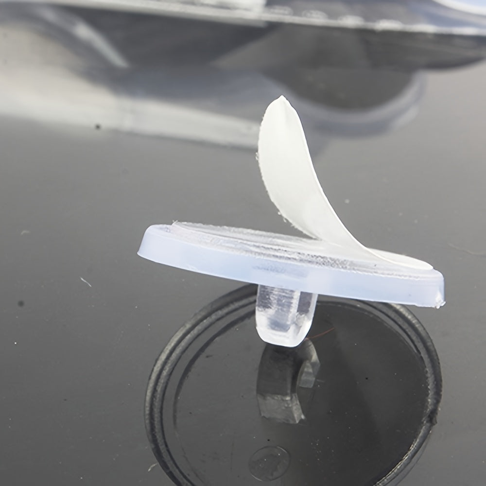 Ganchos de pared autoadhesivos para almacenamiento y organización acabado cepillado pack de 100