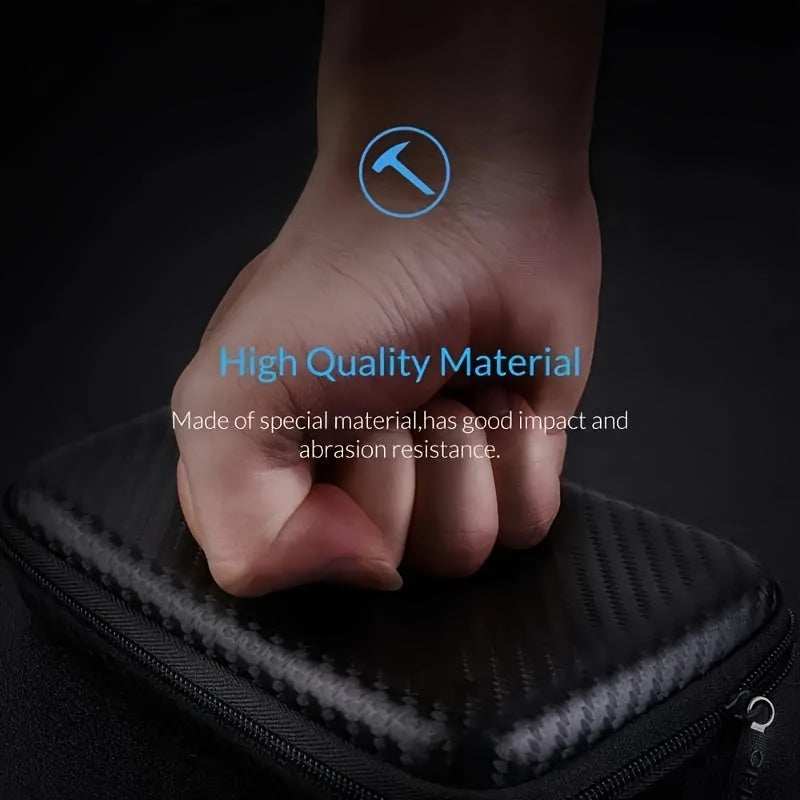 Faux Leather Digital Accessories Organizer for Earphones Cables and Gaming Storage