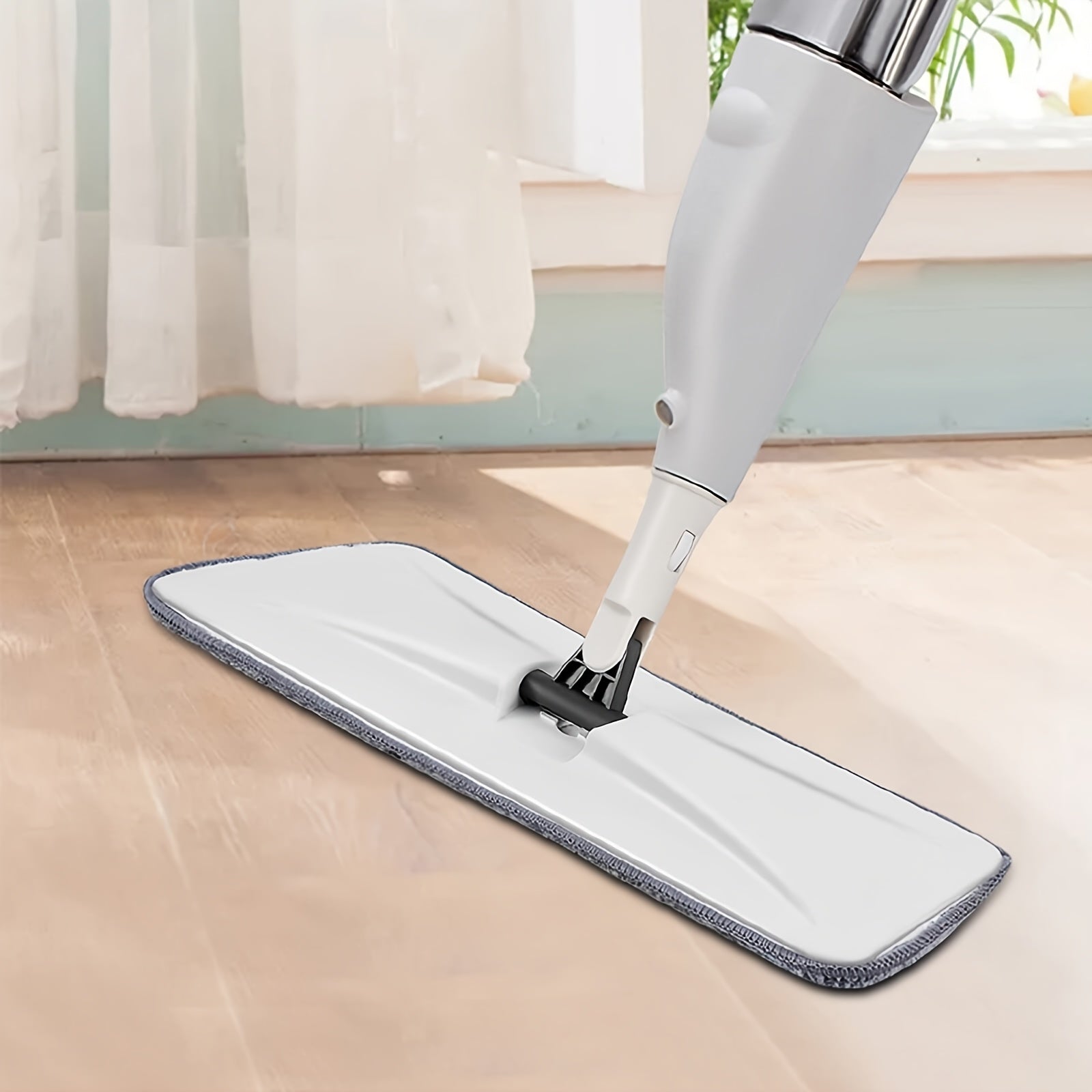 Microfiber Spray Mop for Floor Cleaning Reusable Pads for Hardwood Tile Laminate