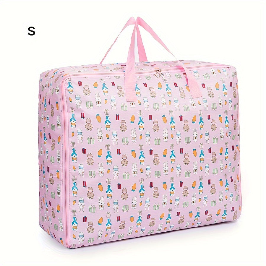 Large Capacity Waterproof Oxford Cloth Storage Bag for Clothes Bedding Toys Household Organization
