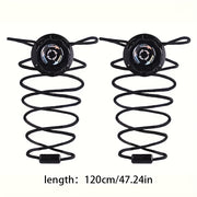 6pcs No-Tie Shoelace Locks Rotary Buckles for Sports Outdoor Shoes