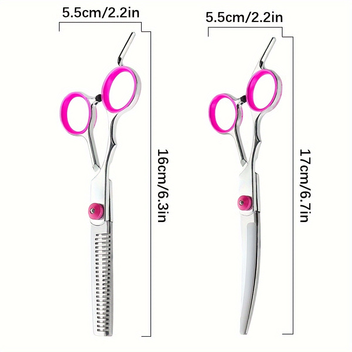 Pet Grooming Scissors Stainless Steel Curved Hair Trimming Tools for Dogs
