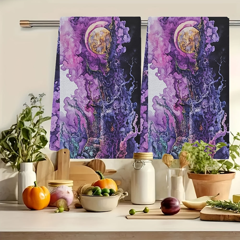 2 штуки кухонных полотенец в дизайне Electric Wizard Legalise It, ультрамягкие и высокоабсорбирующие для праздничного декора. Машинная стирка, размер 16x24 дюйма. Номер товара 2KYSYS1218275.