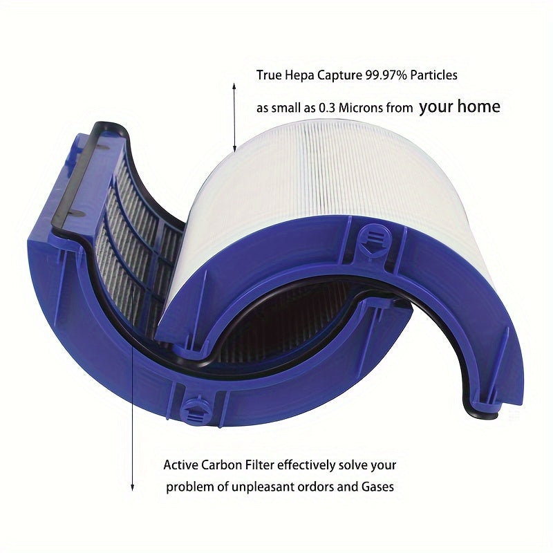 Air Purifier HEPA and Carbon Filter Set White Compatible with Multiple Models