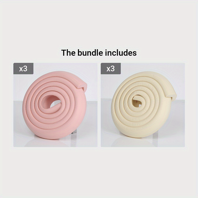 Baby Safety Edge Guard Strip 2M Soft Corner Protector for Childproofing