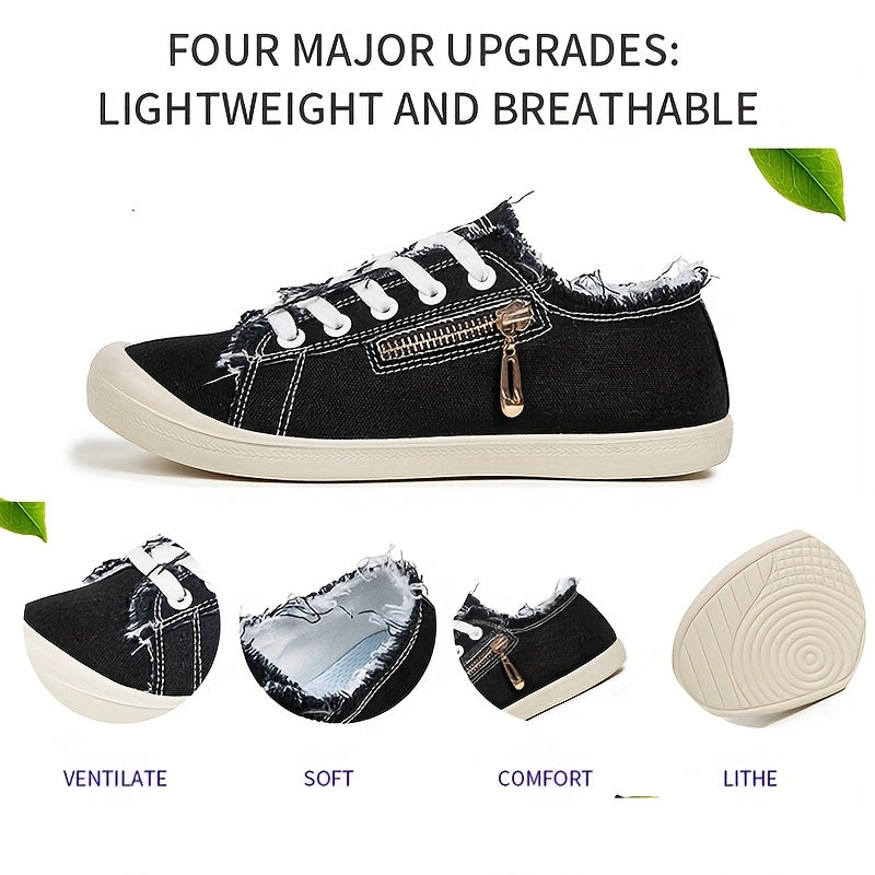 Unisex Spring Fleece Casual Flat Sports Shoes for Students