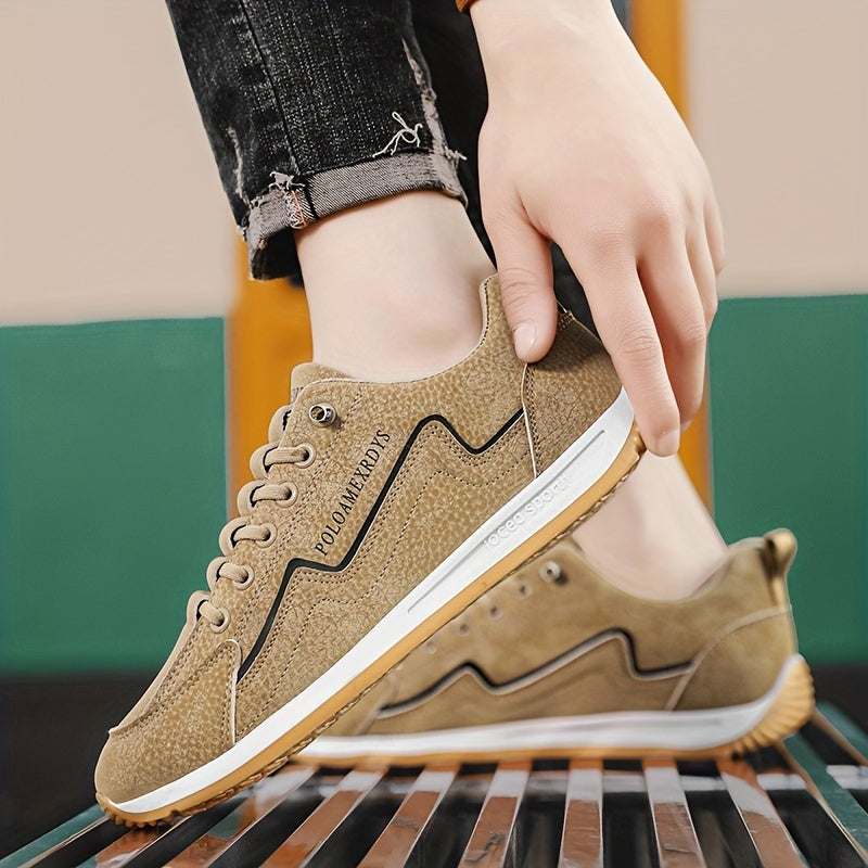Men's Breathable Non-Slip Lightweight Casual Sneakers for Running Travel and Sports