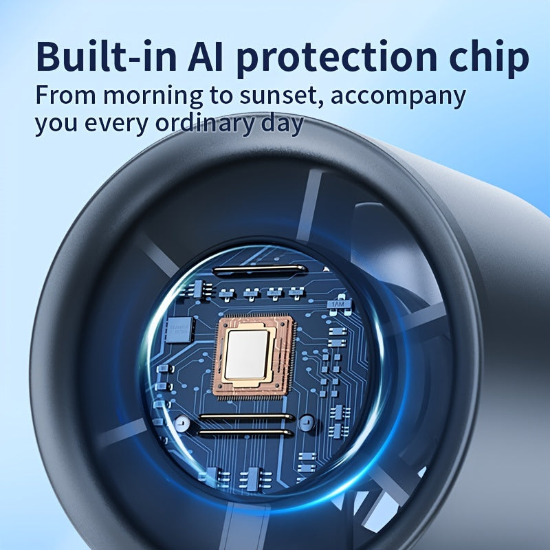 Mini USB Rechargeable Handheld Fan with 120 Speed Settings for Travel Outdoor