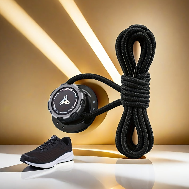 Unisex Nylon Auto-Tightening Lace-Up Shoe Laces for Running and Sports