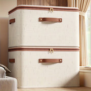 Gran contenedor de almacenamiento para ropa, mantas y juguetes con tapa