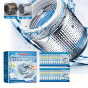 20 Pieces Effervescent Washing Machine Cleaner Tablets Odor and Stain Removal