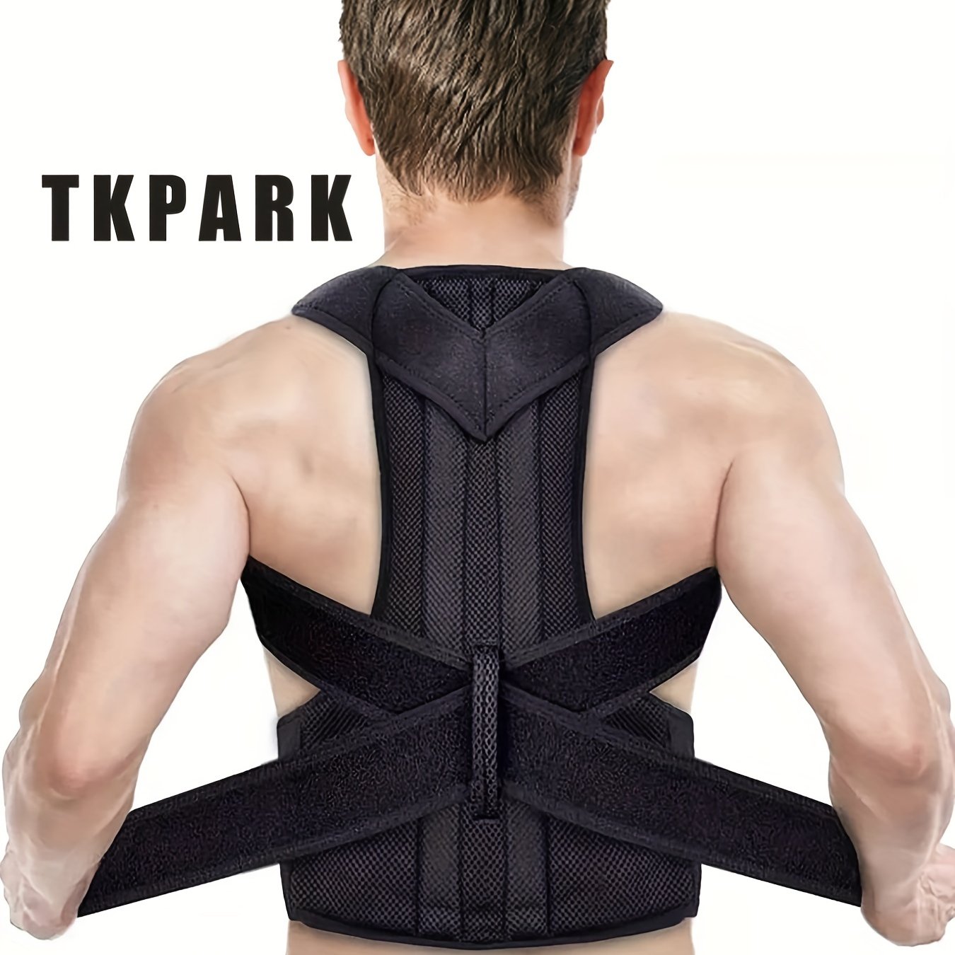 Unisex Adjustable Posture Corrector Vest with Lumbar and Shoulder Support