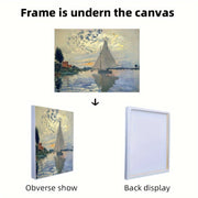 Modern Pine Wood Picture Frame Kit for DIY Canvas Art Oil and Diamond Painting Home Decor