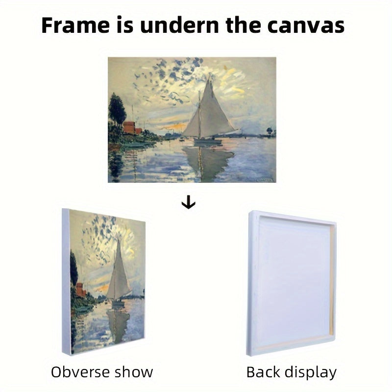 Modern Pine Wood Picture Frame Kit for DIY Canvas Art Oil and Diamond Painting Home Decor