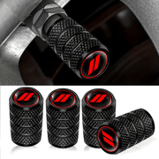 4pcs Universal Aluminum Alloy Car Tire Valve Caps Dust Cover Vehicle Accessory