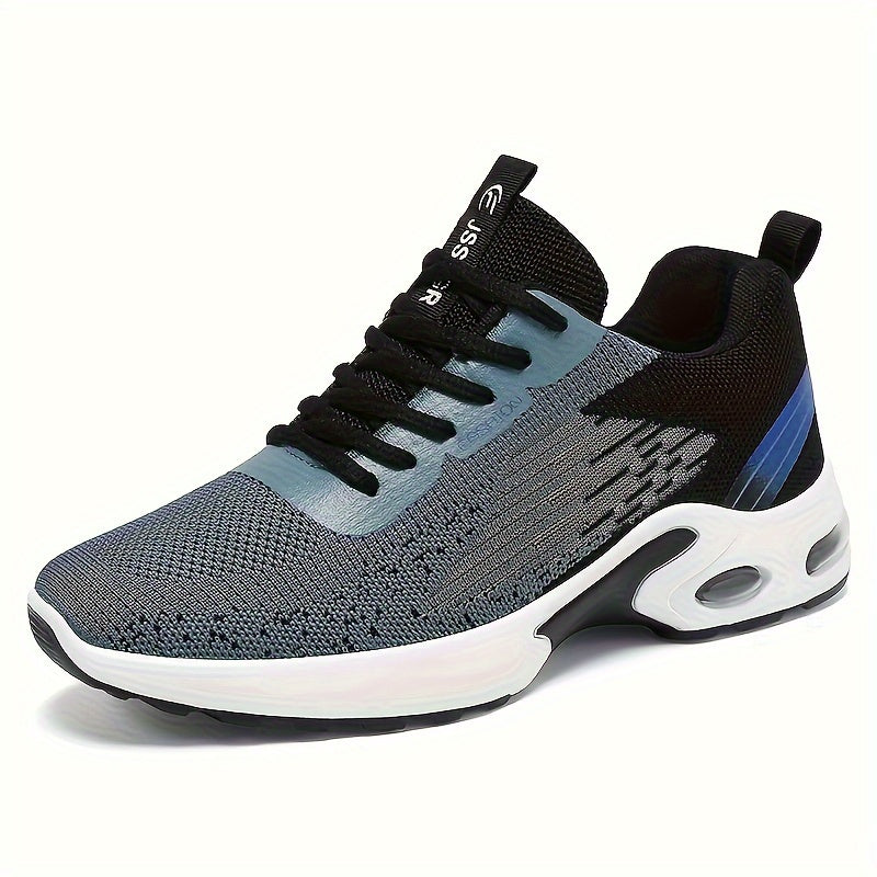 Men's Breathable Non-Slip Running Sneakers for Casual and Fitness Use
