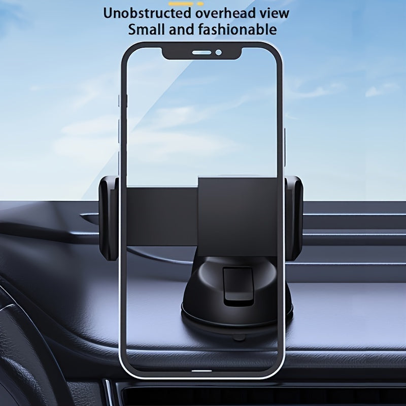 Soporte universal para teléfono de coche, ajustable y giratorio, soporte para navegación GPS