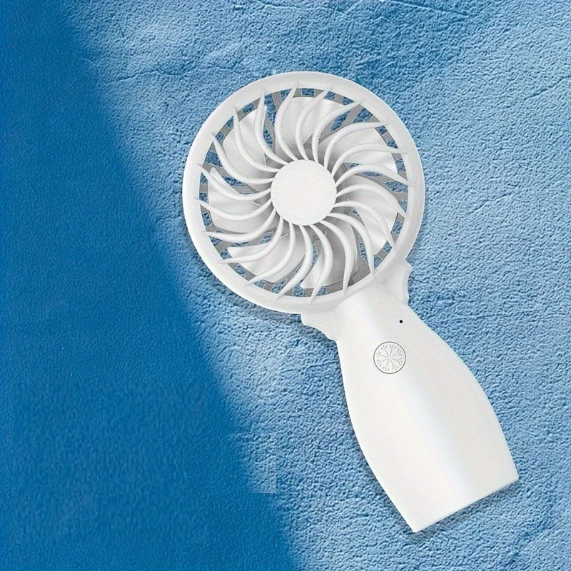 Kuchli shamolli USB qayta zaryadlanadigan qoʻl fan, ichki/ tashqi foydalanish, sayohat va yozgi kontsertlar uchun ideal.