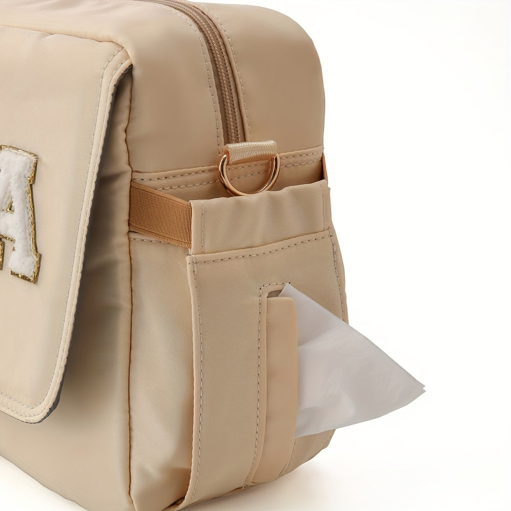 1 Mama Universal Aravachalar Tashuvchisi Sumkasi, Izolyatsiyalangan Stakan Tutqichi, Telefon Qopchigi, Moslashuvchan Elka Tasmasi, Polyester material, Turli aravacha brendlariga mos keladi.