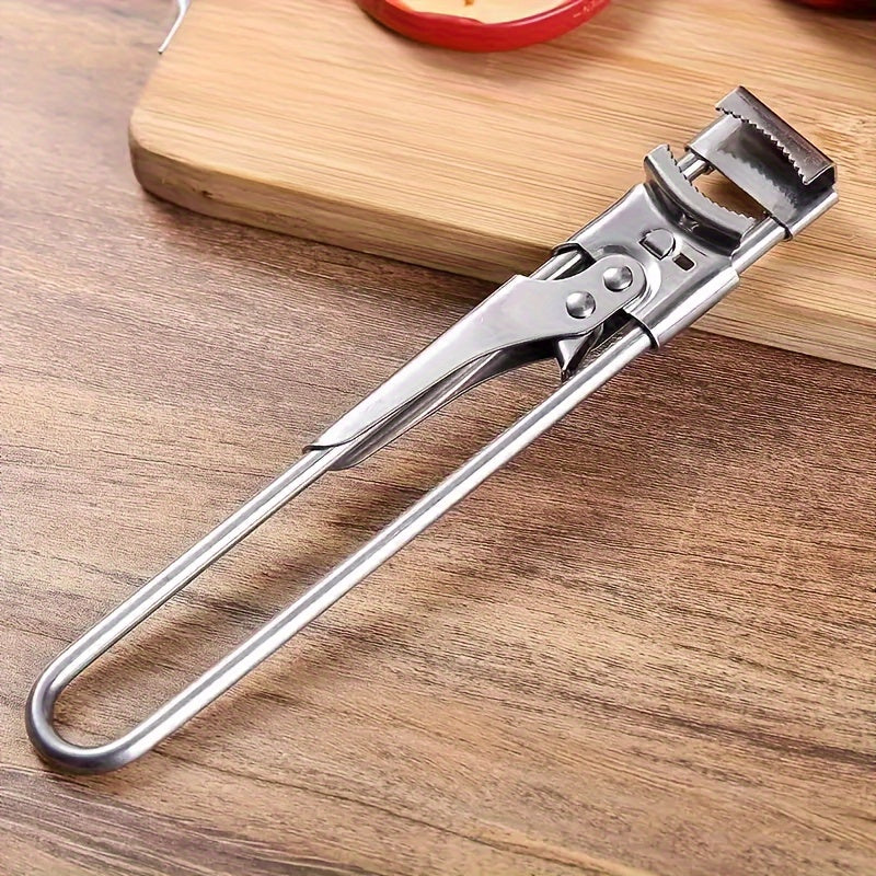 Stainless Steel Adjustable Jar and Bottle Opener Multi-Functional Kitchen Tool