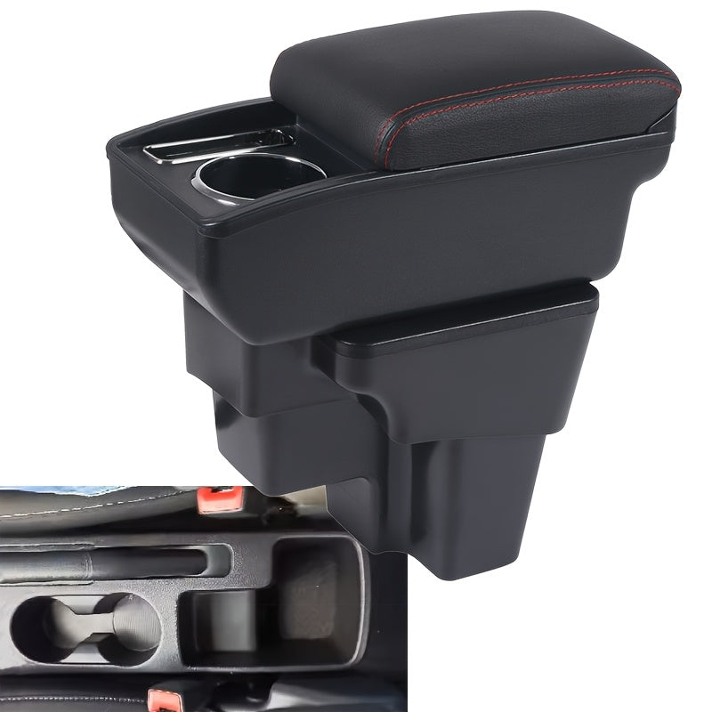 Подлокотник для автомобиля для седанов и внедорожников, органайзер для хранения, черный