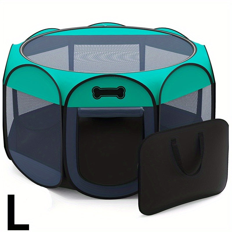 Portativ, suv o'tkazmaydigan, egiluvchan uy hayvoni qafasi - uy hayvoningizni har joyga olib boring!