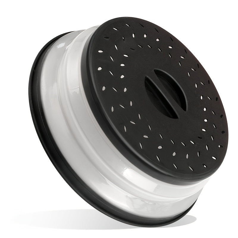 Yopilishi mumkin bo'lgan mikroto'lqinli pech uchun 26.67 sm ventilyatsiya qilingan yopqich bilan xavfsiz pishirish uchun Splatter Guard