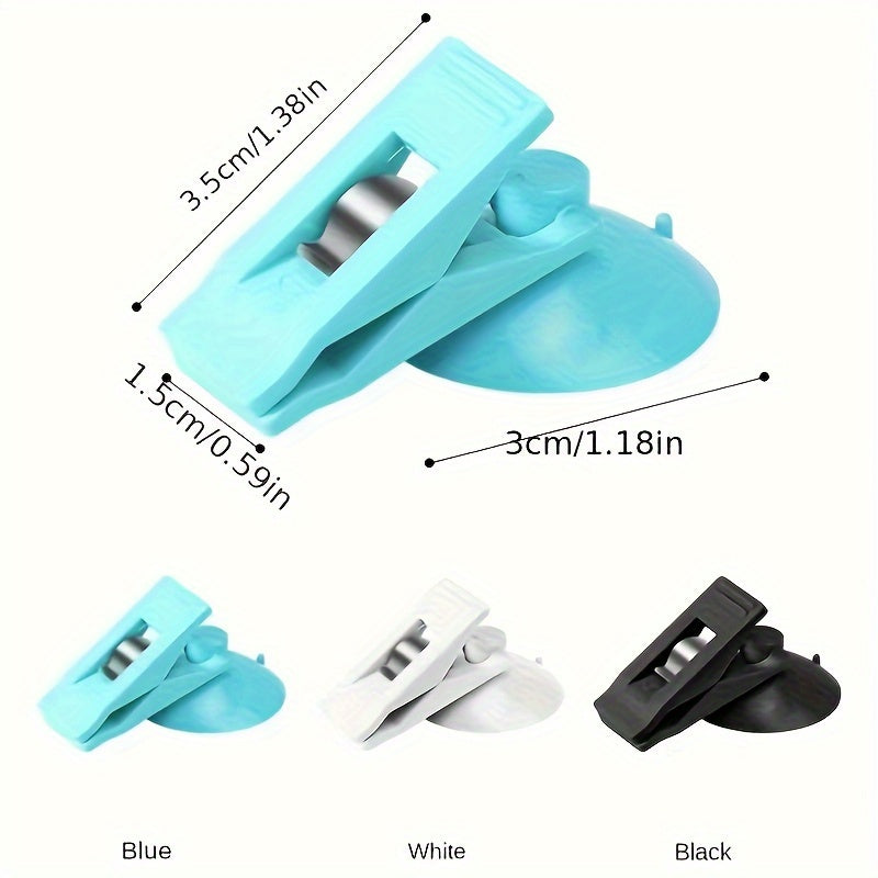 2pcs Multi-Functional Suction Cup Clips Glasses Card Holder for Car