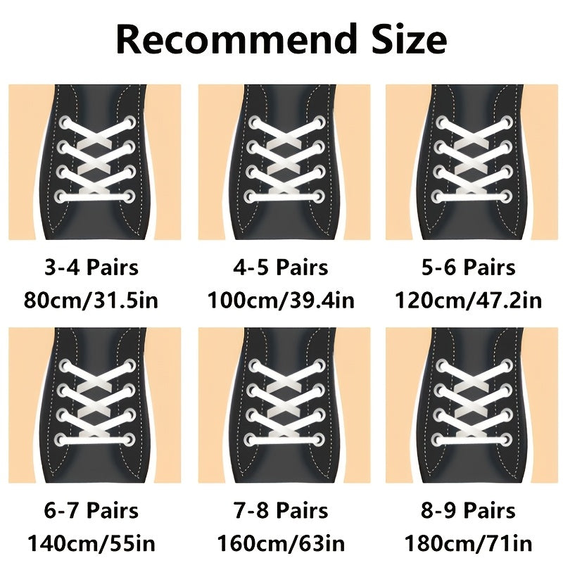 Unisex Flat Shoelaces Thickened Widened Open Smile Sports Shoes Laces