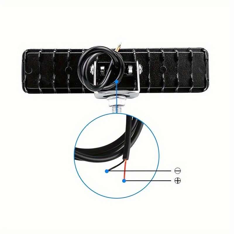 2PCS 72W LED Light Bar Offroad SUV ATV Truck Tractor Boat 12V 24V