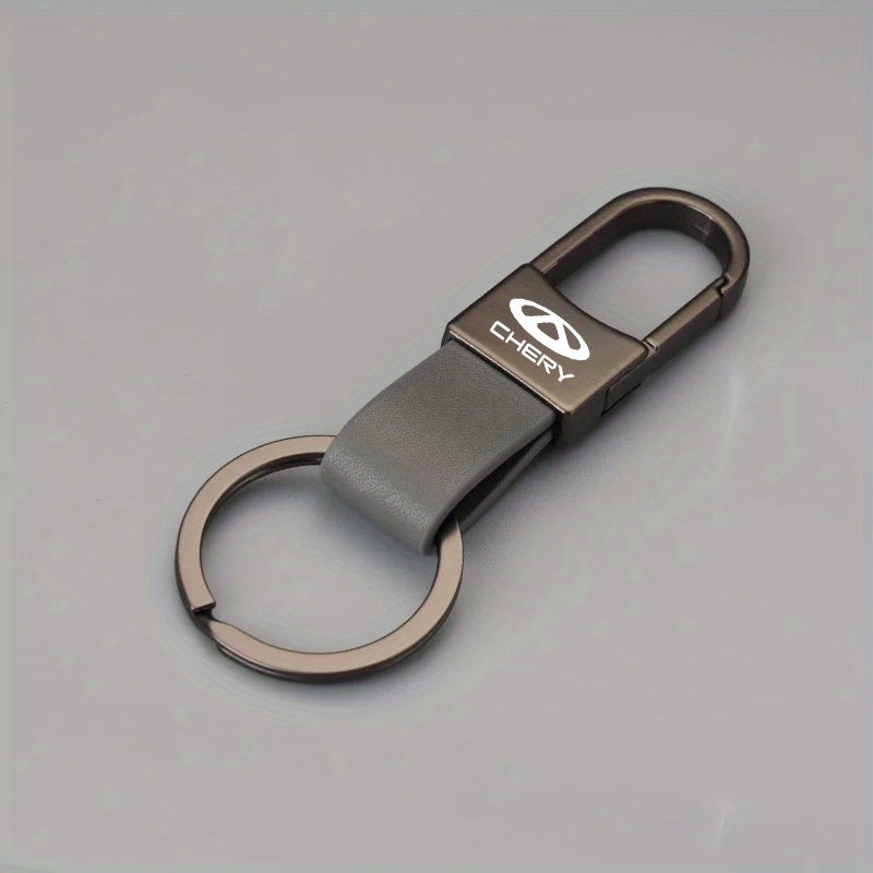 Universal Car Keyring Faux Leather Keychain for All Years