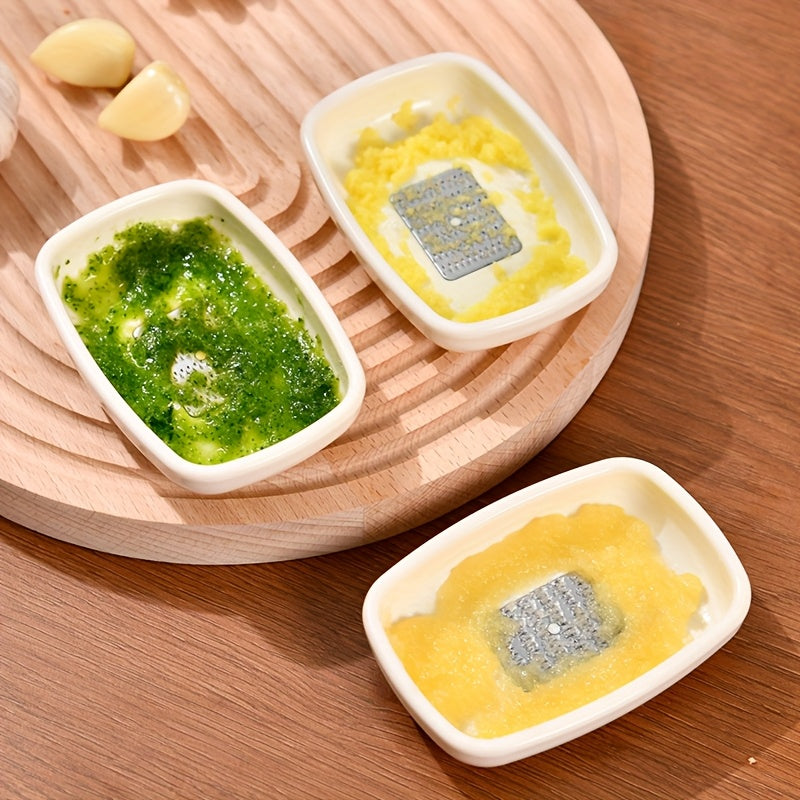 Qattiq po'latdan yasalgan tishli maydalagich oshxonada tez loyni olib tashlash uchun, zanjabil, sarimsoq va boshqa oziq-ovqatlar uchun mos. Oziq-ovqat xavfsiz dizayn va oson ushlash uchun tutqich bilan jihozlangan.