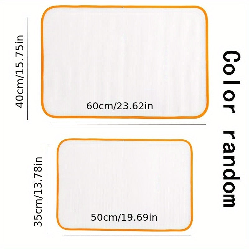 Набор из 2 термостойких гладильных ковриков для защиты одежды и удобства использования