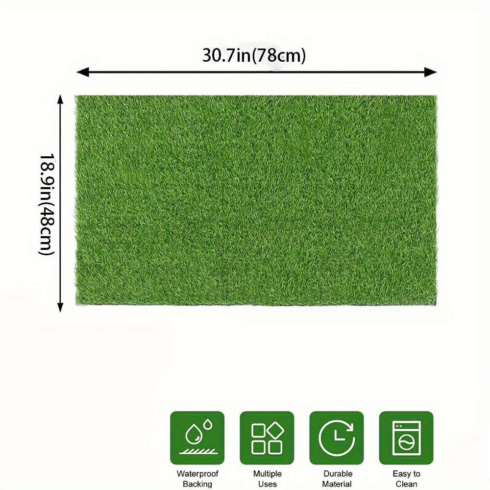 Artificial Turf Mat for Indoor Outdoor Use, Pet Areas, Decks, Porches