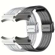 Stainless Steel Smartwatch Strap for Galaxy Watch Models 40mm 44mm 46mm