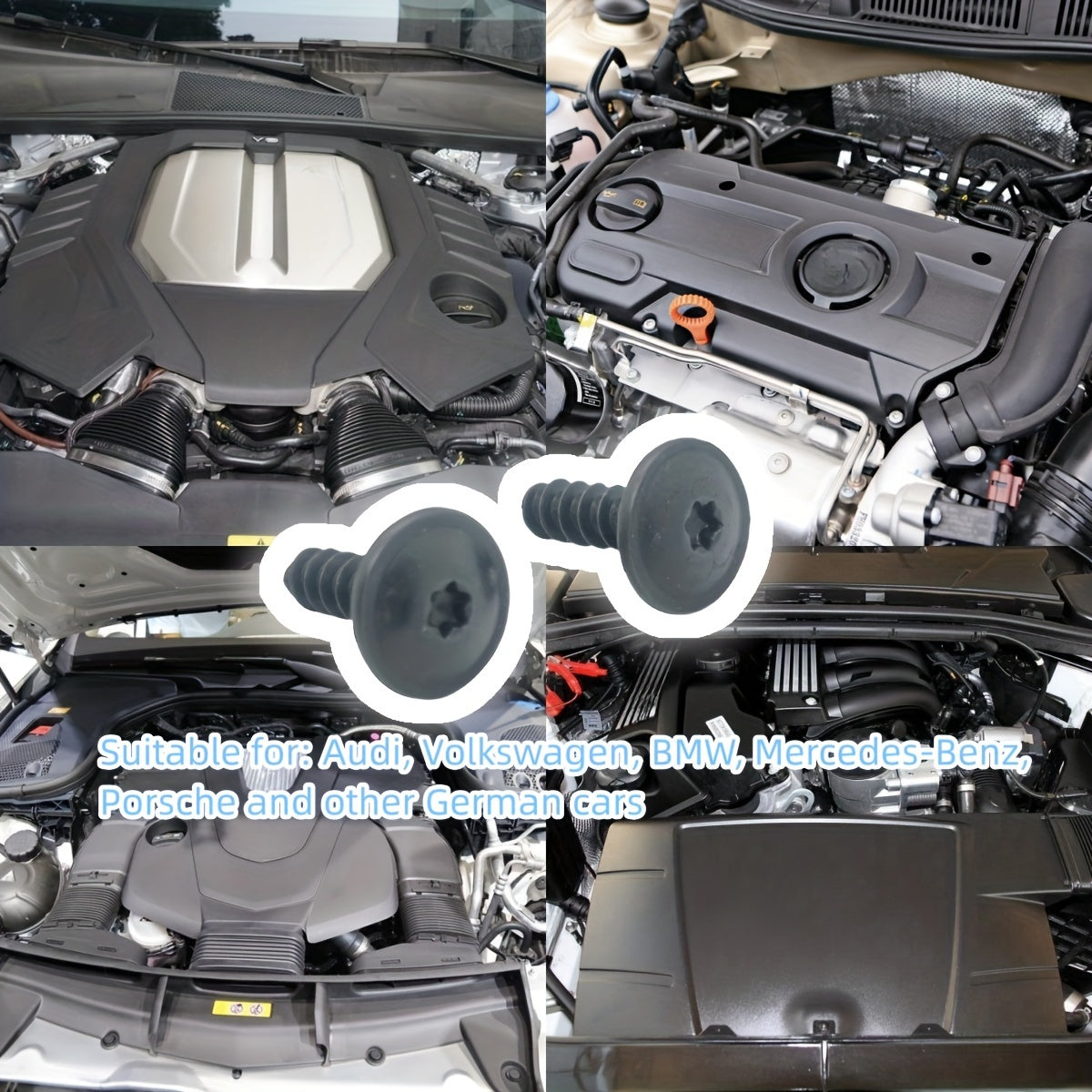 50 ta qadoqlashda qora T20 o'z-o'zidan burg'ulash vintlari, suv quvuri uchun mustahkam fastenerlar