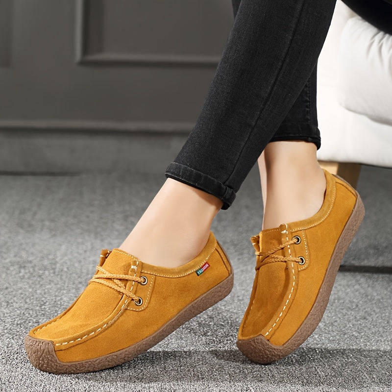Women's Lightweight Lace-Up Loafers for Casual Wear on King's Day