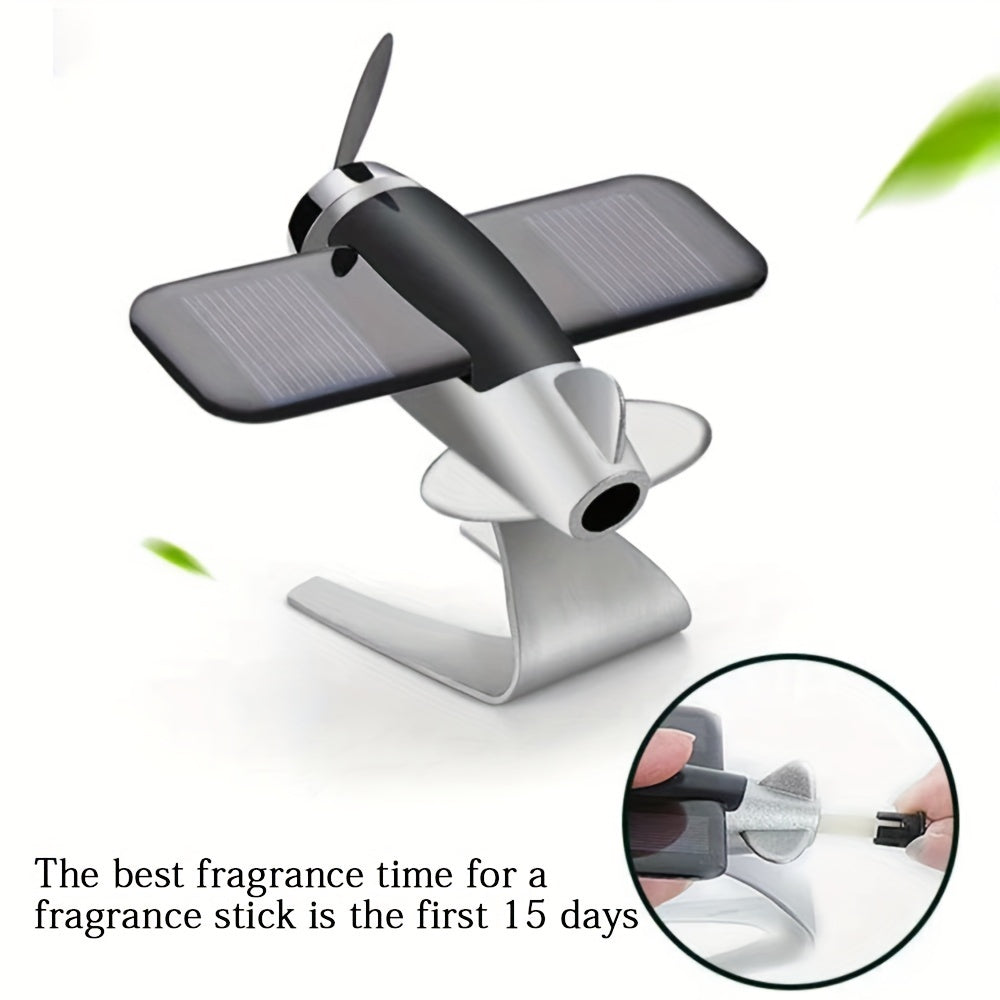 Solar-Powered Car Interior Decoration Creative Central Control Panel Ornament