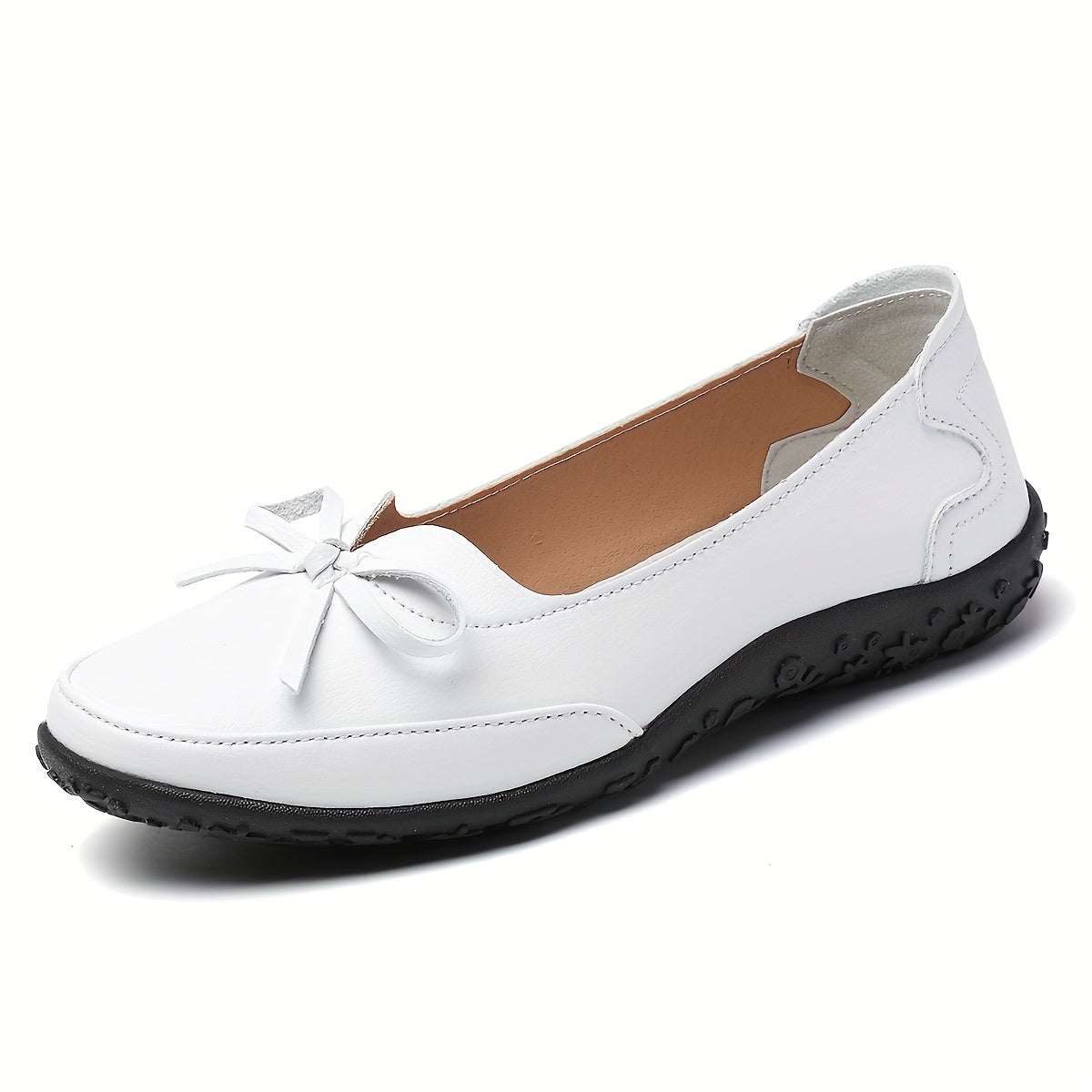 Women's Breathable Bowknot Flat Shoes Casual Slip-On All Season