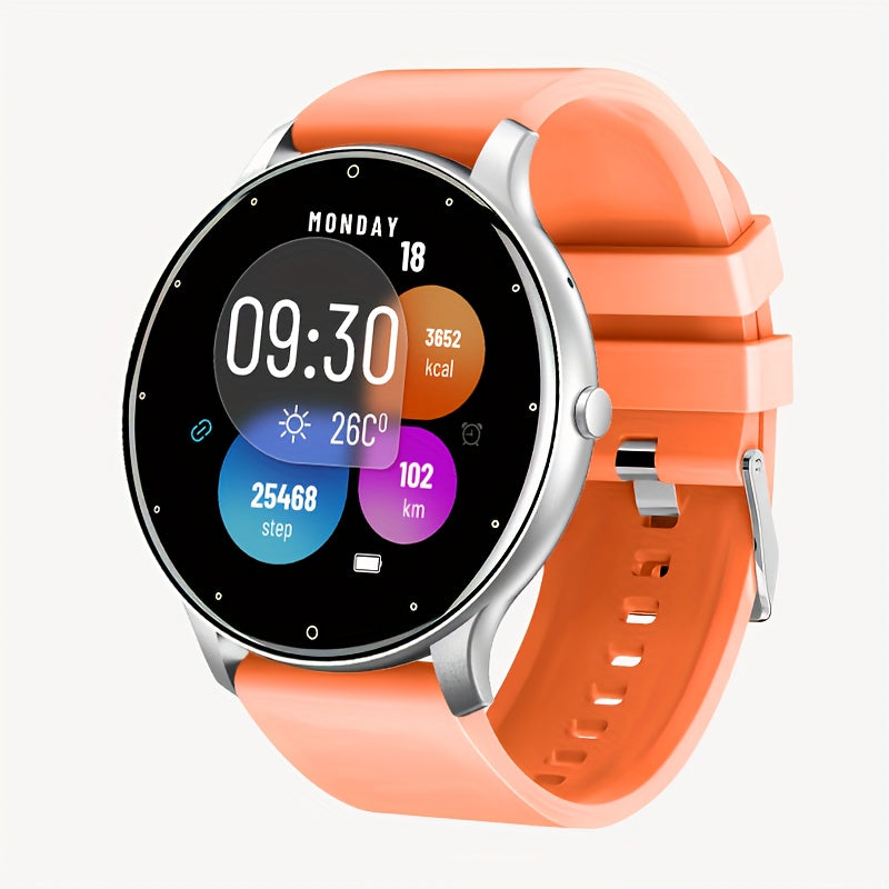 Smartwatch for Men and Women 1.28 Inch HD Touchscreen Fitness Tracker Pedometer Calories Waterproof IP67