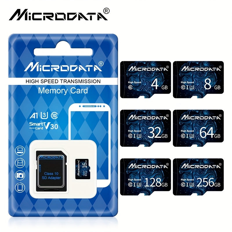 256GB Micro SD Card Class 10 U3 UHS-I for 4K HD Video with SD Adapter
