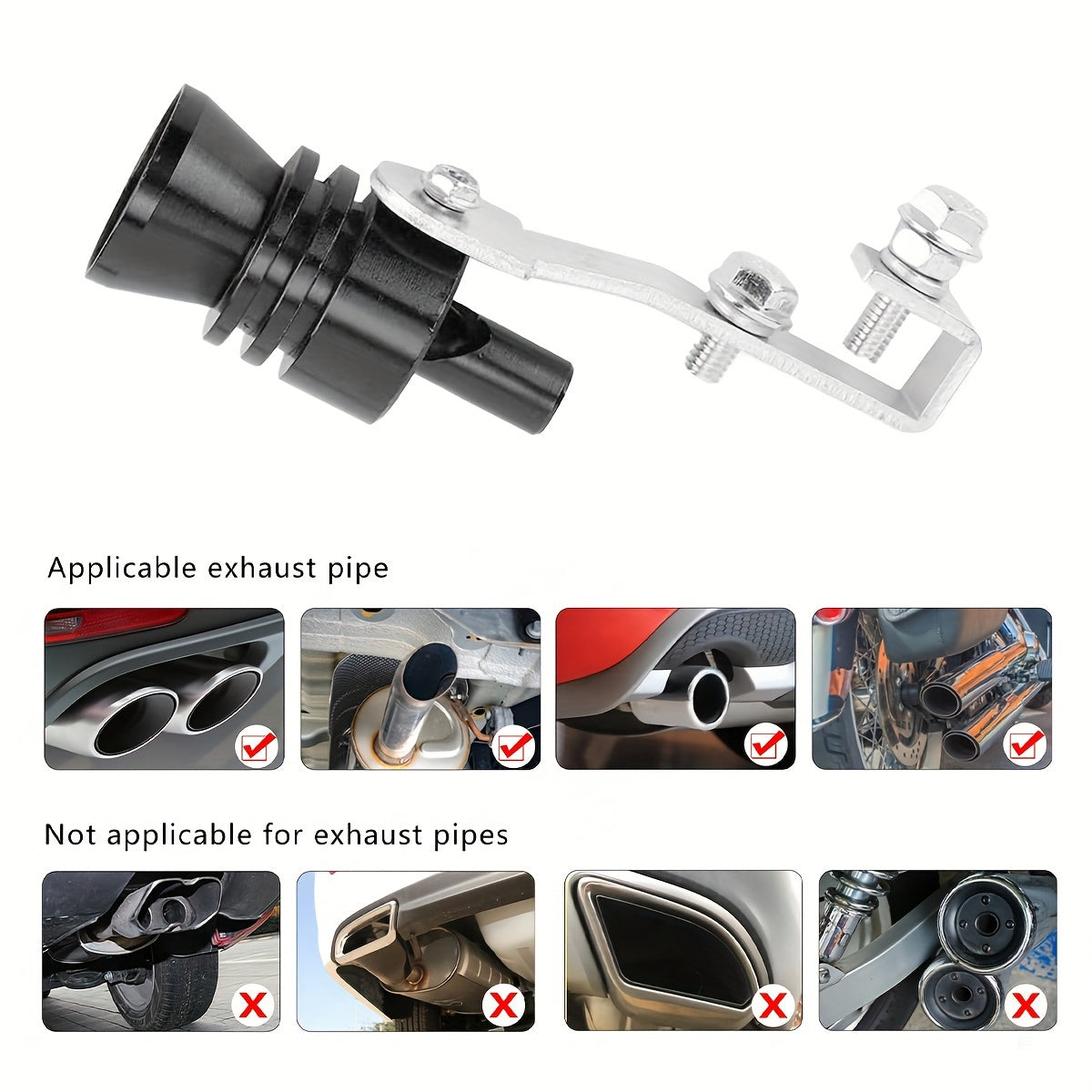 Barqaror Alyuminiy Turbo Chiqish Soni Avtomobil Tahriri Ovozi Mikrofon