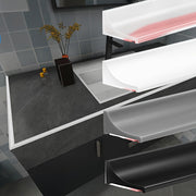 Plastic Waterproof Water Dam Barrier Strip Self-Adhesive for Shower Sink Tub