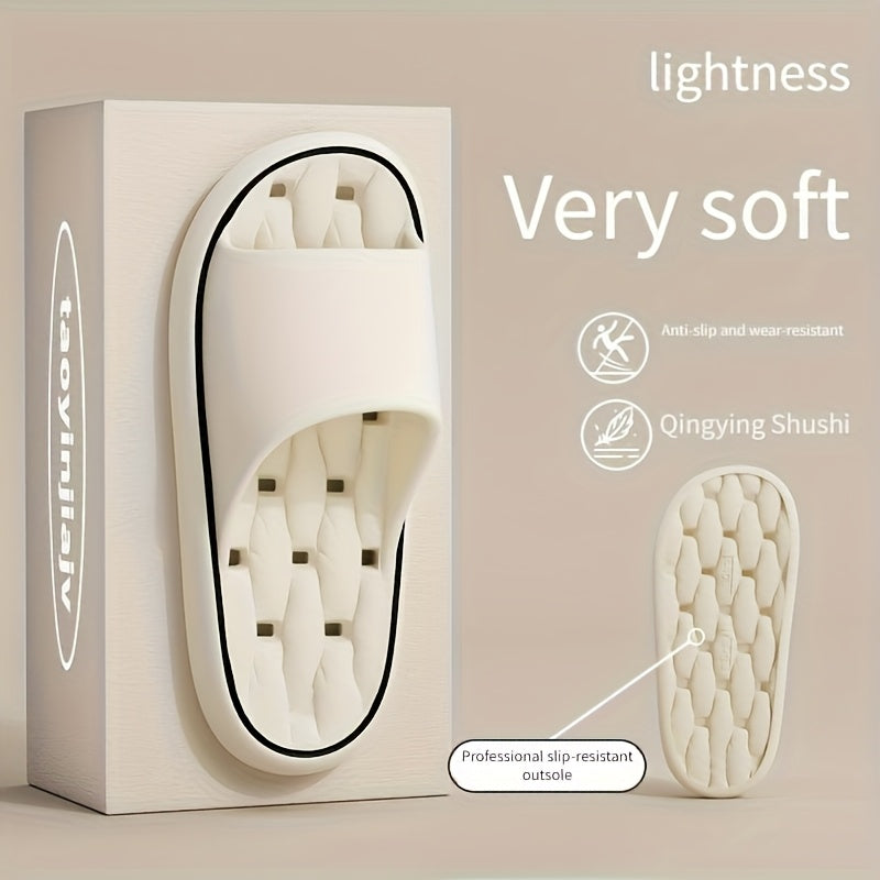 Women’s EVA Slip-On Slippers with Cut-Out Design for Indoor Outdoor Use