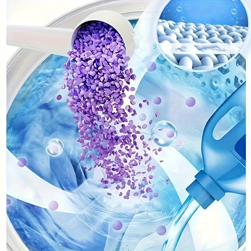 Lavender Scented Laundry Beads 800g Long-Lasting Freshness No Electricity Needed