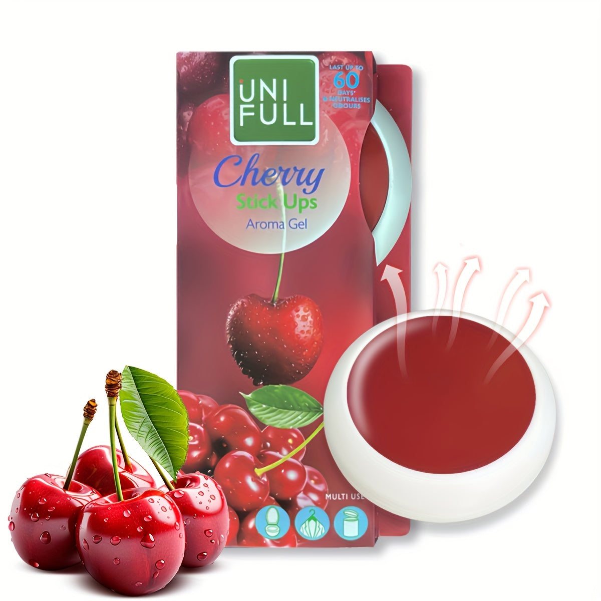 Cherry Scented Air Fresheners Pack for Home Car Bathroom Decor