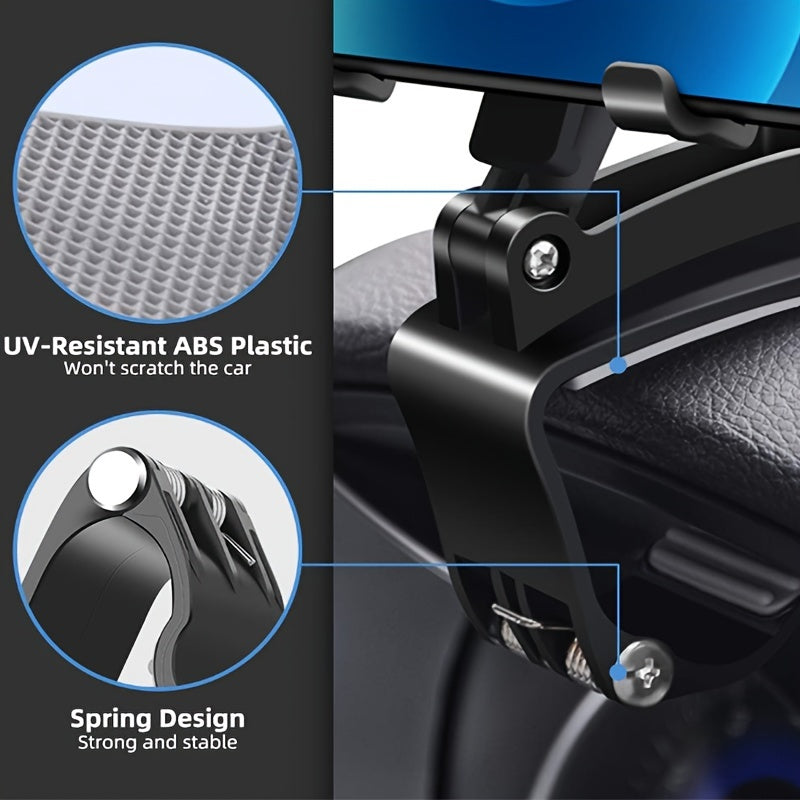Soporte universal para teléfono de coche con rotación de 360 grados para smartphones