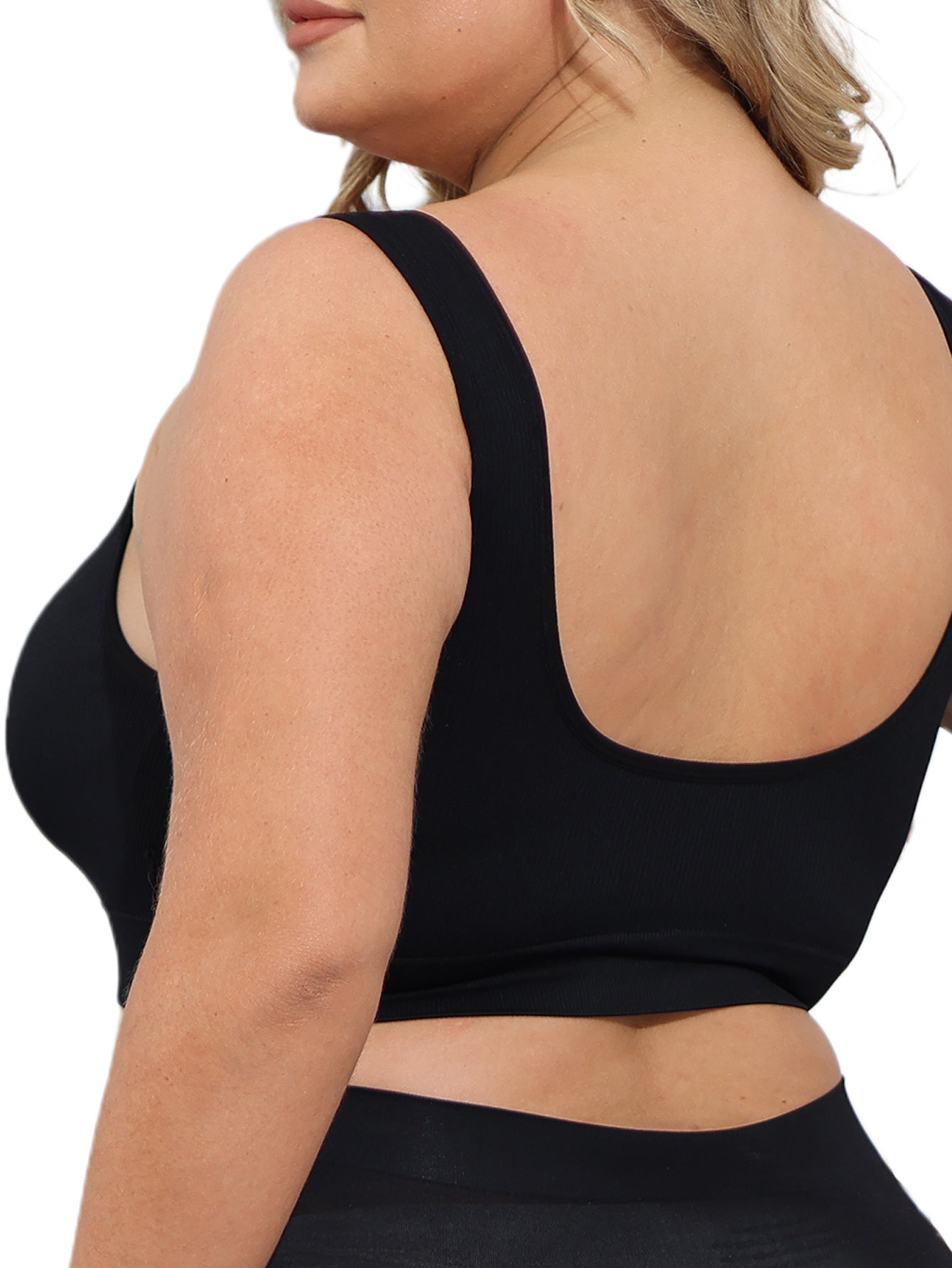 Women Seamless High Elasticity Sports Bra Set Breathable Adjustable Straps