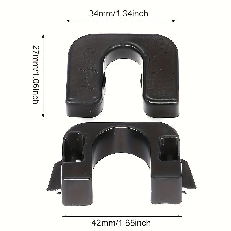 2 Sets Rear Boot Trunk Load Cover Clips for Ford Focus Mondeo Fiesta B-Max C-Max